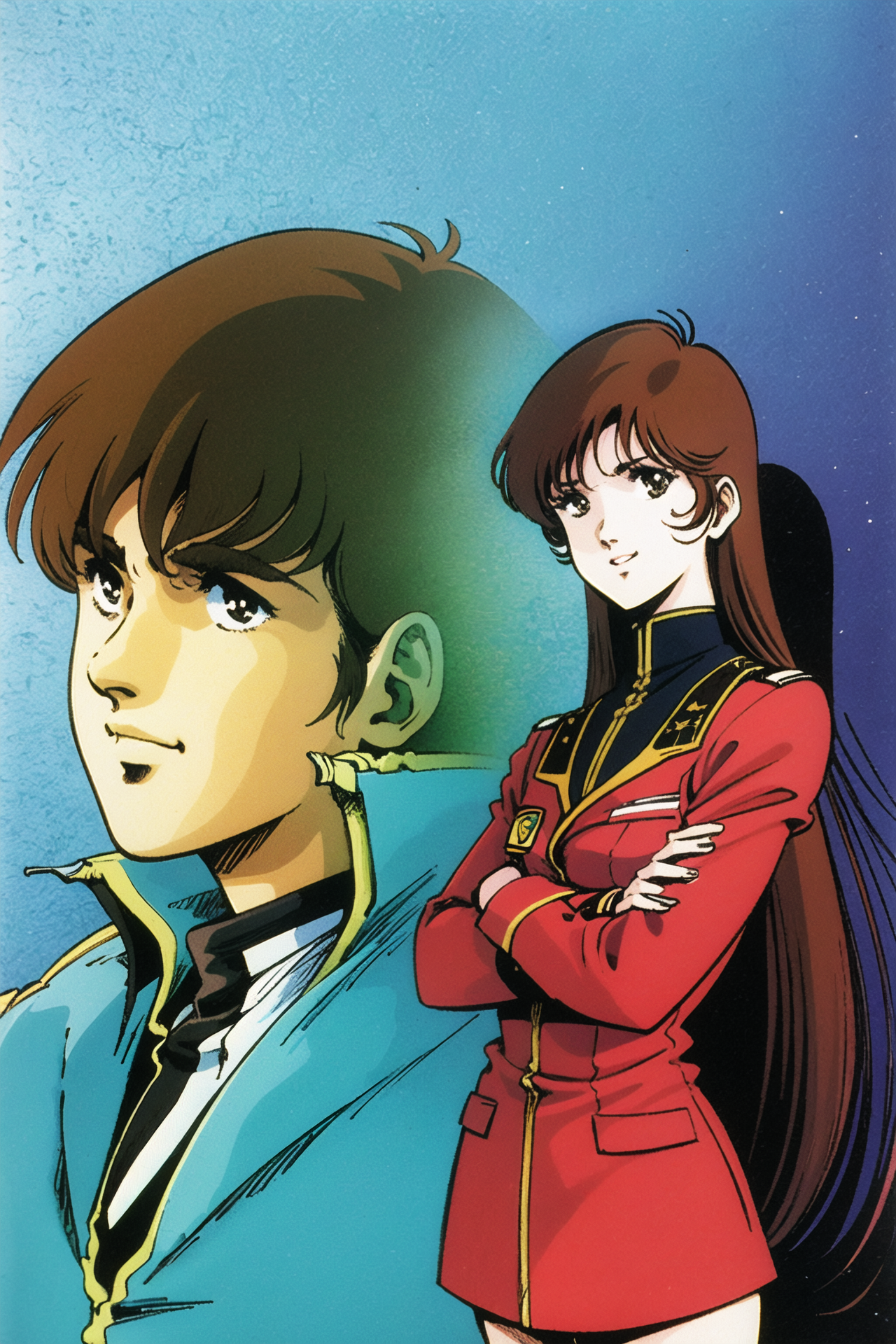 05203-3731960197-1girl, uniform, brown hair, retro artstyle, military, 1boy, military uniform, 1980s (style), long hair, science fiction, realist.png